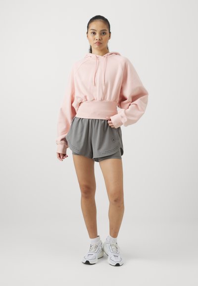 adidas by Stella McCartney HOODIE - Felpa con cappuccio - vapour pink