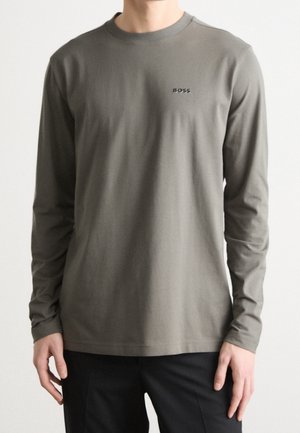 Langærmet T-shirt - light grey