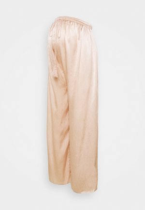 WIDE LEG TROUSERS MATERNITY - Trousers - sand