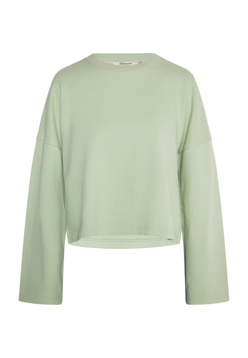 dreimaster Sweater lichtgroen