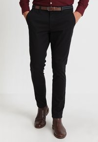 Selected Homme - Chino - black Image miniature 1