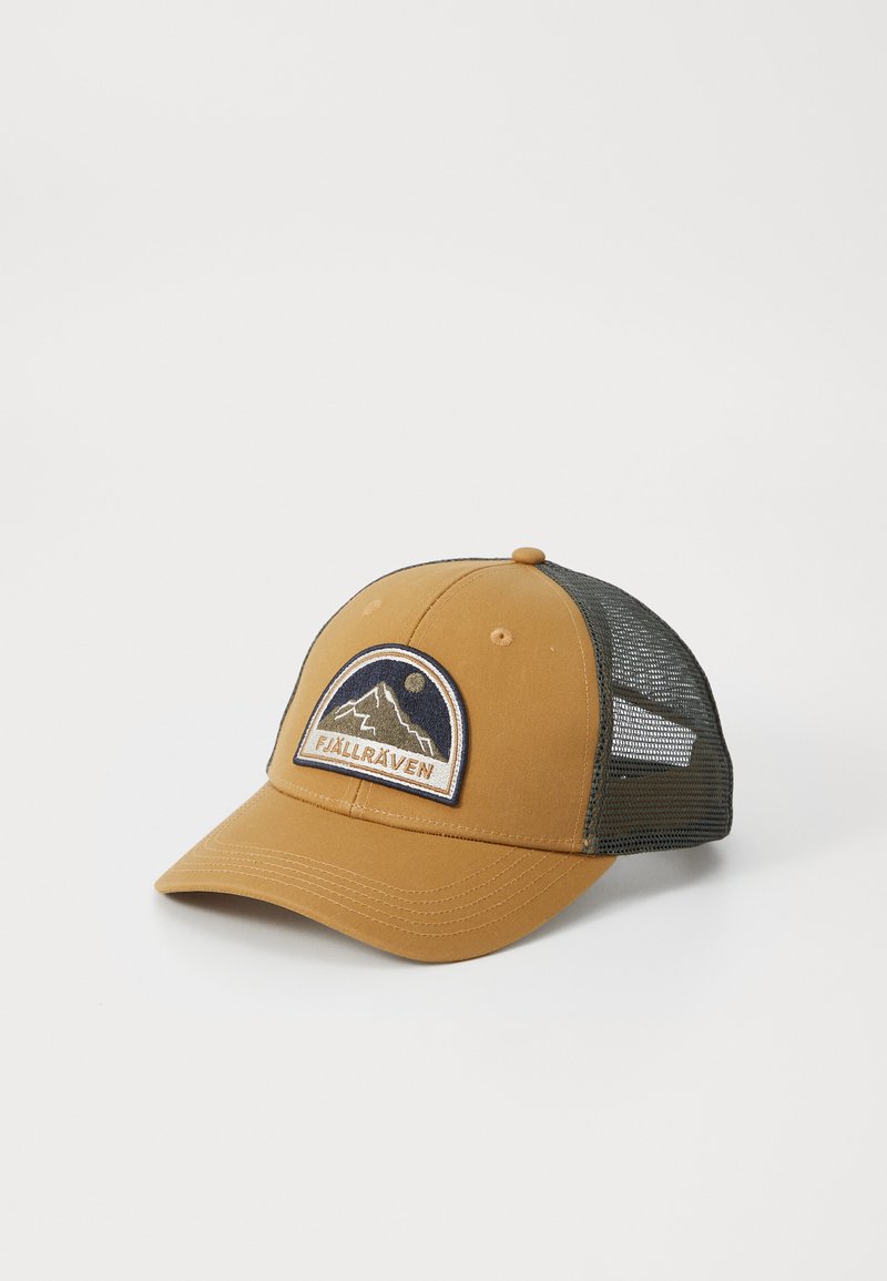 Fjällräven BADGE LÅNGTRADARKEPS UNISEX - Gorra - buckwheat brown
