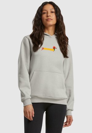 Felpa con cappuccio - lightasphalt