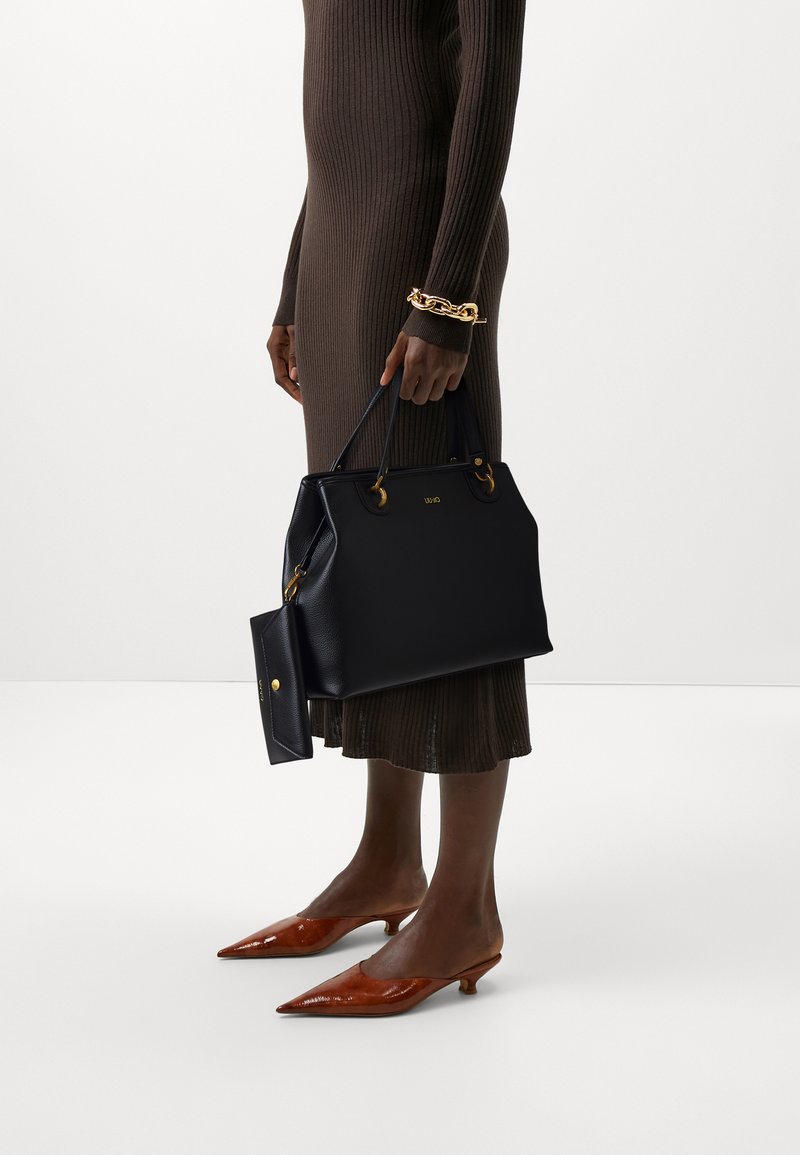 LIU JO TOTE SET - Käsilaukku - nero