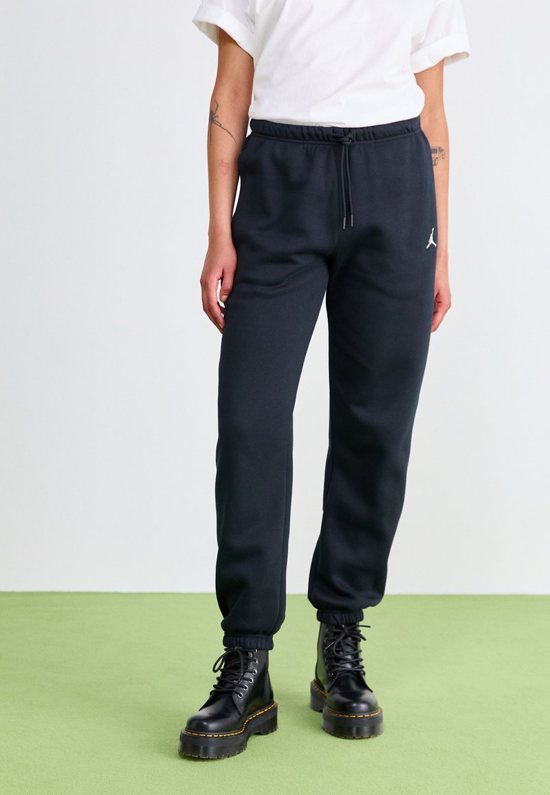 Jordan - JORDAN BROOKLYN FLEECE - Pantalon de survêtement - black/white, Agrandir