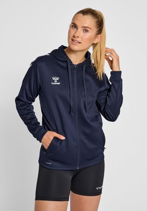 CORE XK - Zip-up sweatshirt - marine