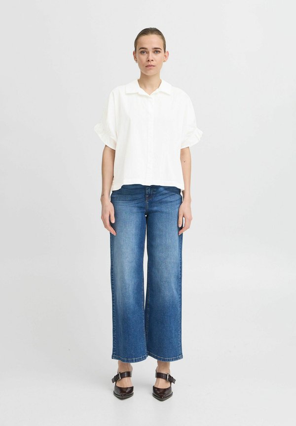 IHSAMI - Button-down blouse - cloud dancer3