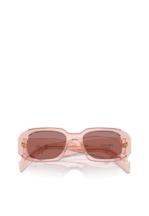Prada Lunettes de soleil - transparent peach/ight brown