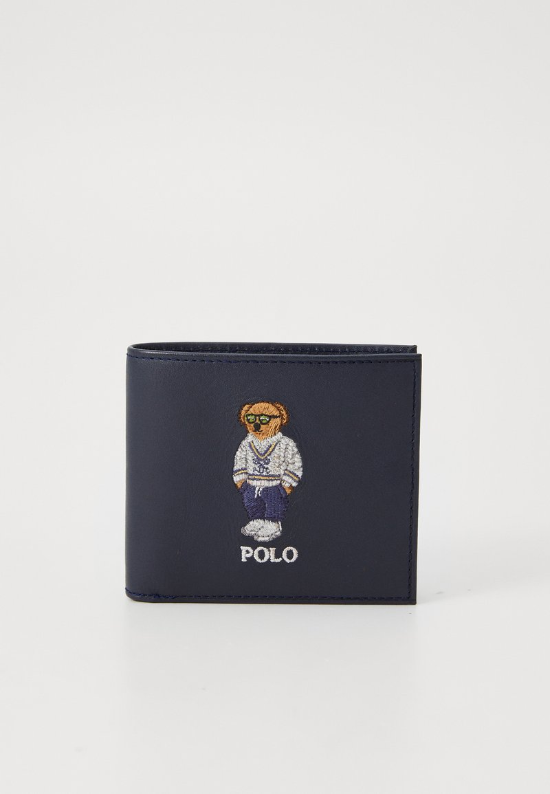 Polo Ralph Lauren BILLFOLD WALLET MEDIUM UNISEX - Pénztárca - newport navy