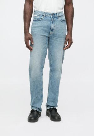 SHILOH - Egyenes szárú farmer - light-blue denim
