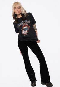 Paradiso Clothing THE ROLLING STONES TOUR OF AMERICA - Print T-shirt - black