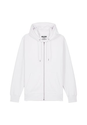 THE BOYZ BACK PRINT - Sweat zippé - white