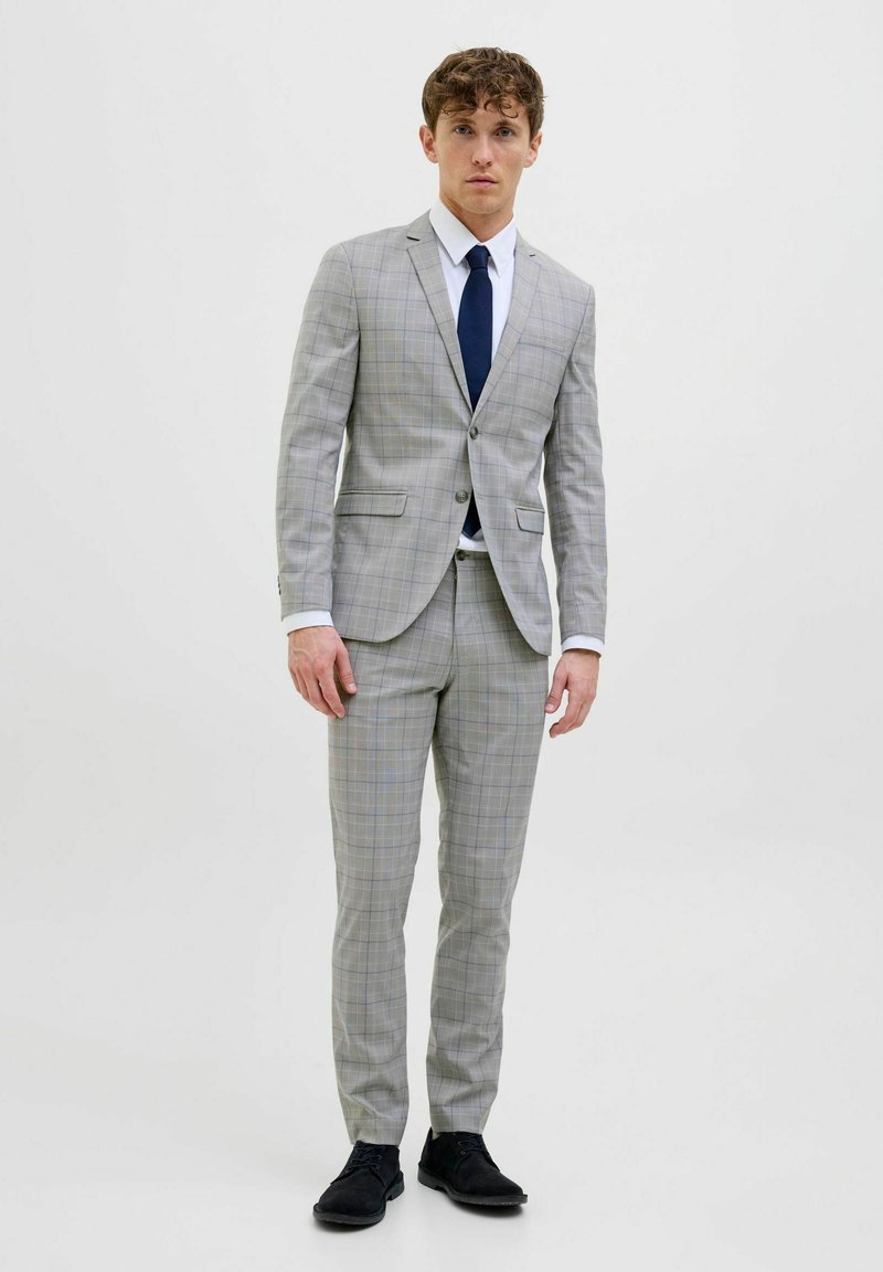 Jack & Jones PREMIUM JPRFRANCO CHECK - Odijelo - chiseled stone