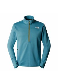 The North Face WINTER WARM PRO 1/4 ZIP - Felpa - algae blue