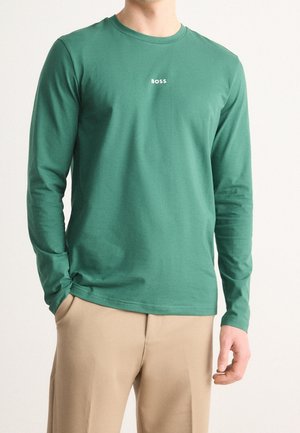 Top s dlouhým rukávem - green