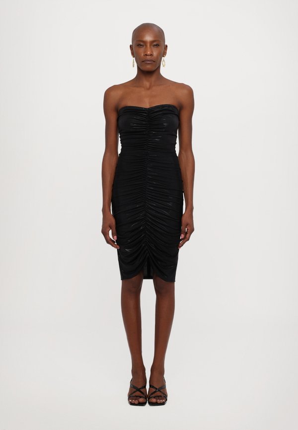 STRAPLESS SHIRRED FRONT DRESS TO KNEE - Cocktailkleid/festliches Kleid