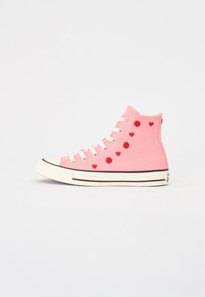 CHUCK TAYLOR ALL STAR UNISEX - Magas szárú edzőcipők - lt jellyfish jitter/red/egret