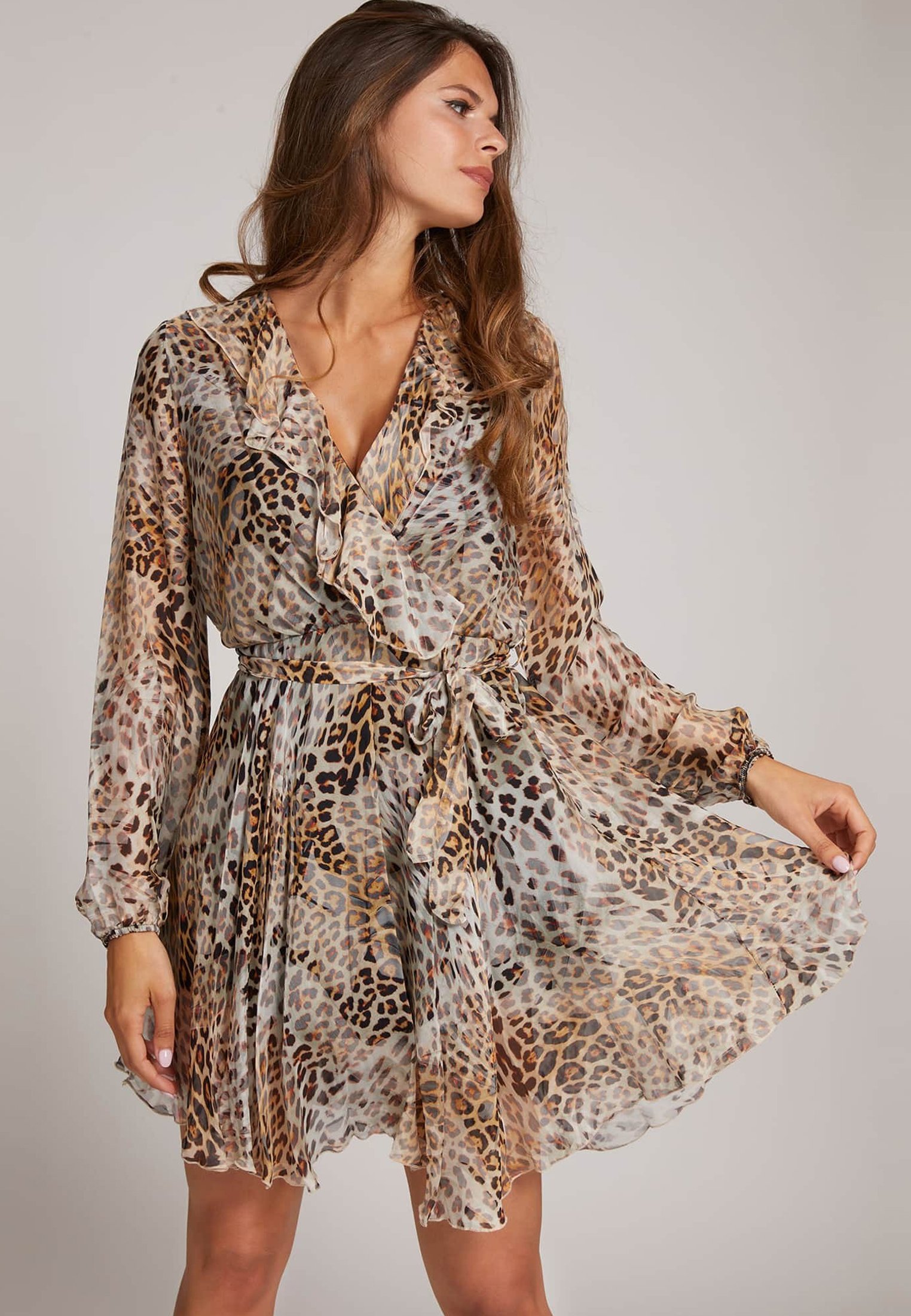 Guess Freizeitkleid - mehrfarbig beige/beige - Zalando.de