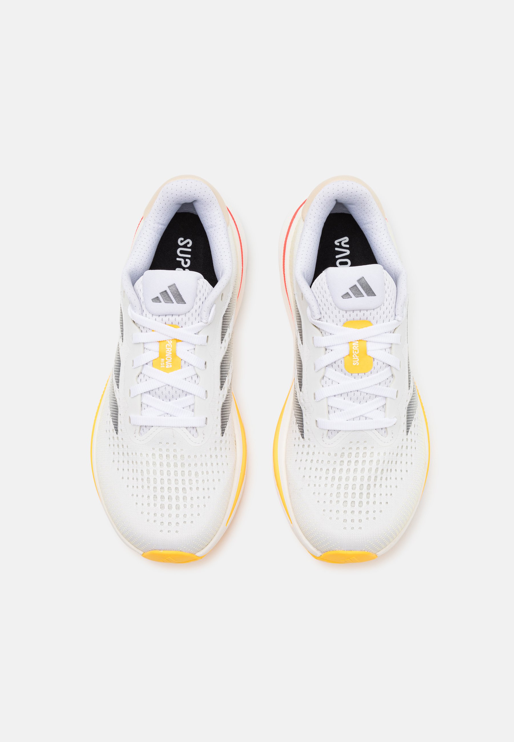 adidas Performance SUPERNOVA RISE - Road running shoes - footwear  white/iron metallic/spark/white - Zalando.co.uk
