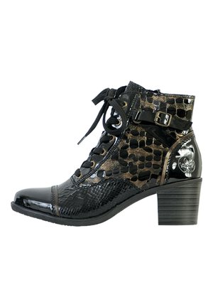 Rieker Bottines de cowboy / motard - noir