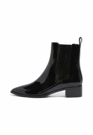 Ankelstøvler - black patent