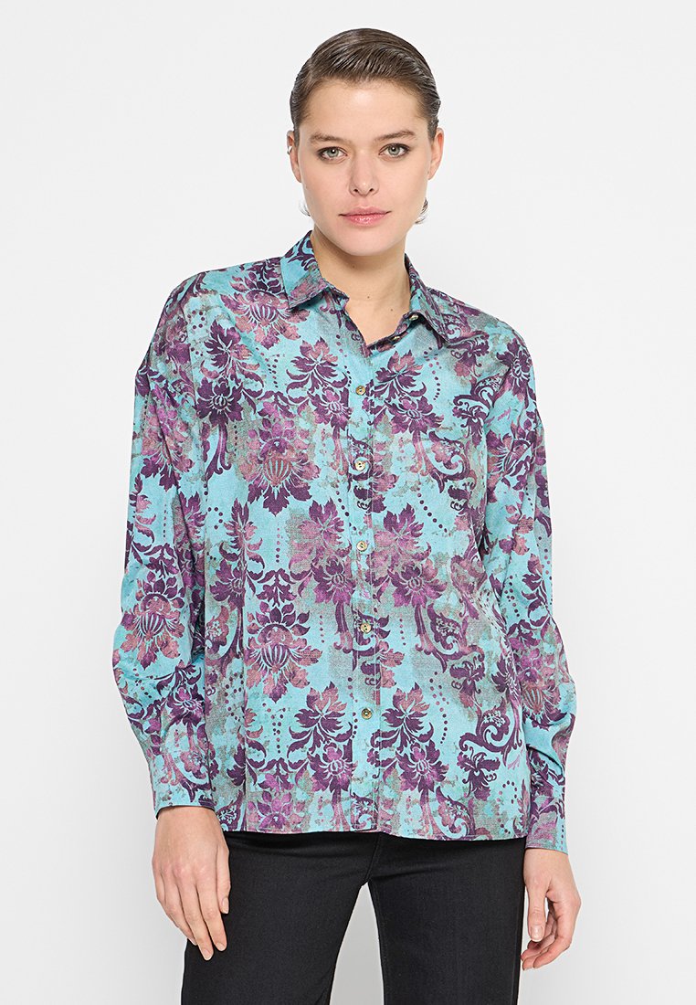 Versace Jeans Couture Overhemdblouse turquoise