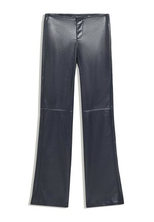 Bershka, SLIM TROUSERS - Pantalon classique - dark blue