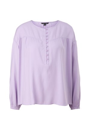 comma MIT HENLEYAUSSCHNITT - Blouse - lavendel