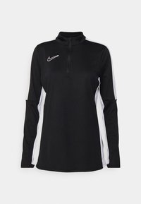 NIKE ACADEMY23 DRIL TOP BRANDED - Top s dlhým rukávom - black/white/white