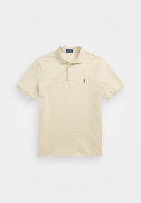 CUSTOM SLIM FIT SOFT COTTON POLO SHIRT - Poloshirt - expedition dune heather
