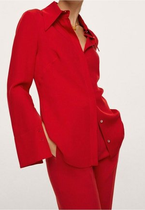 Hemdbluse - red