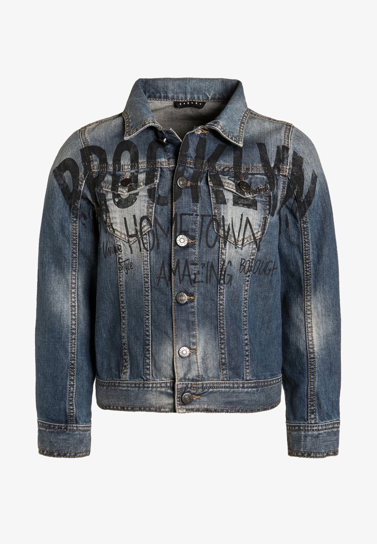 Sisley Džínová bunda - blue denim