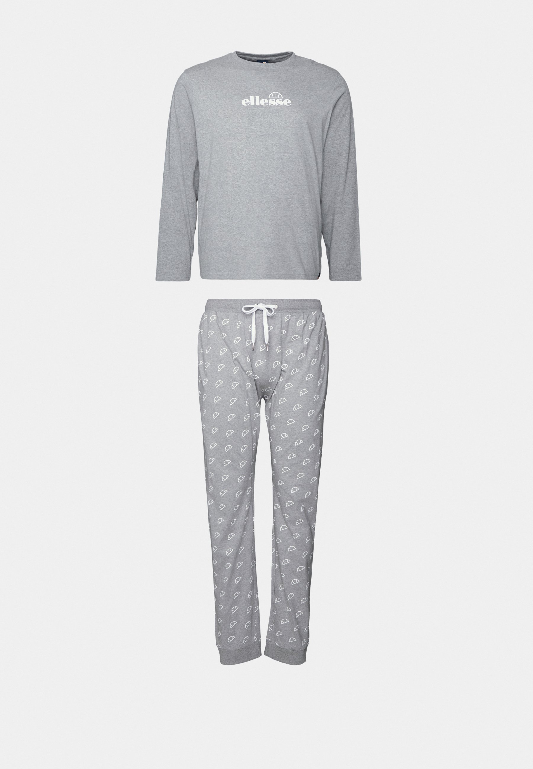 Ellesse LASSALI SHIRT \u0026 PANT SET - Pijama - grey marl/gris - Zalando.es