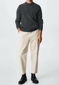 Mango Strickpullover - anthracite