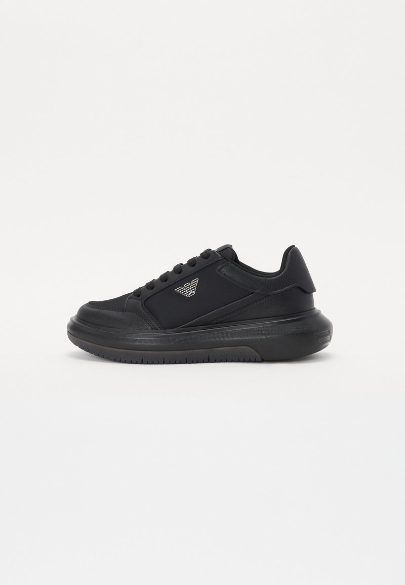 Emporio Armani - SHOES - Trainers - black, Enlarge
