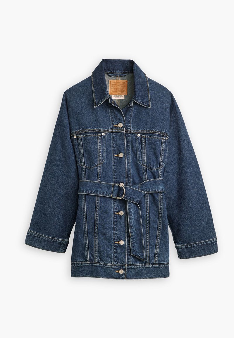 no E mosen Line denim jacket ままならない docking y2k