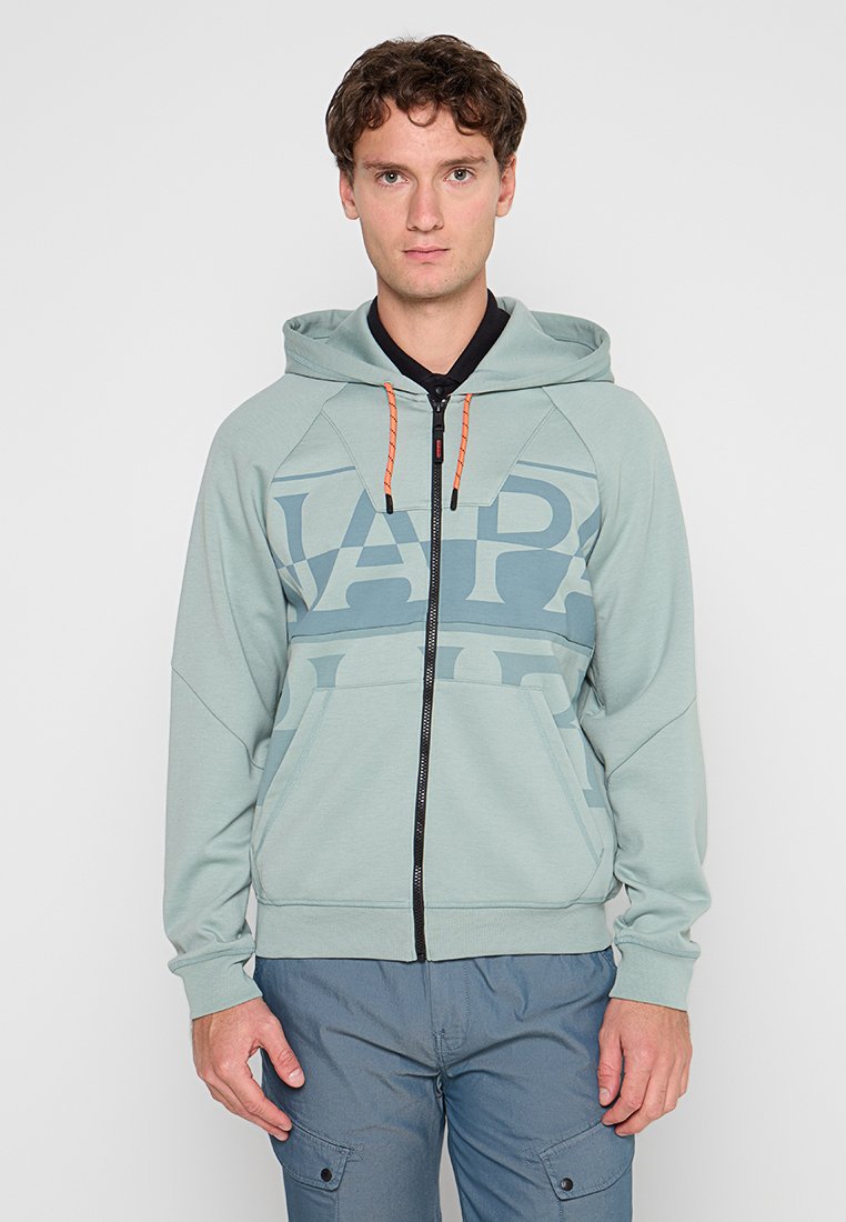 Napapijri Sweater met rits groen