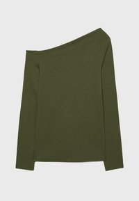 Stradivarius WITH ASYMMETRIC NECKLINE  - Langarmshirt - green