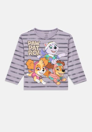 NMFJANNET PAW - T-shirt à manches longues - lavender gray