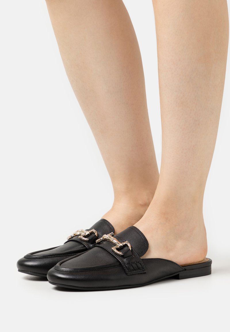 aldo mules black