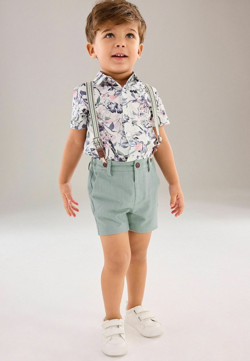Next REGULAR FIT - Pantaloni scurți - blue floral