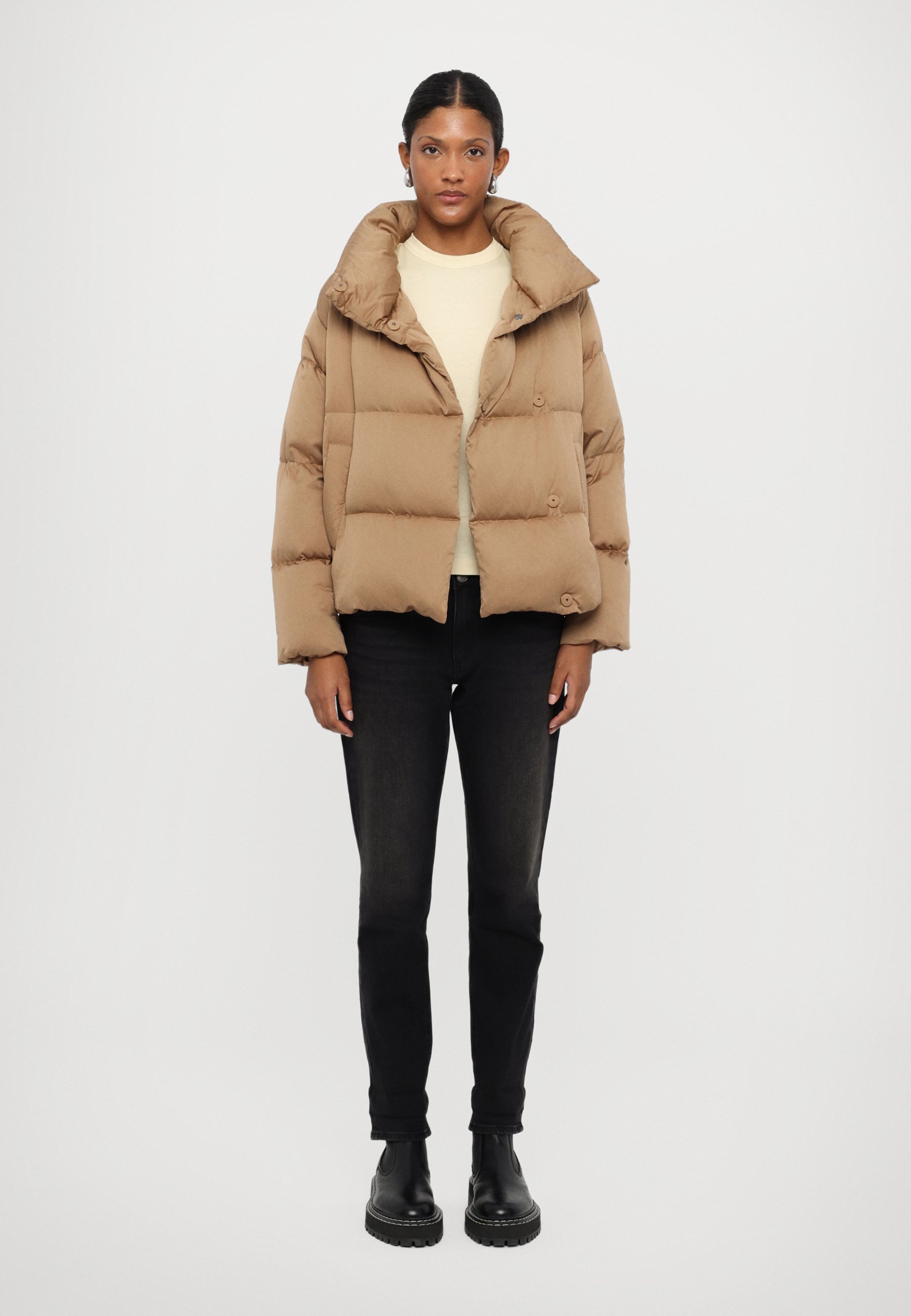 Weekend Max Mara GIRAFFA - Kurtka puchowa/wielbłądzi - Zalando.pl