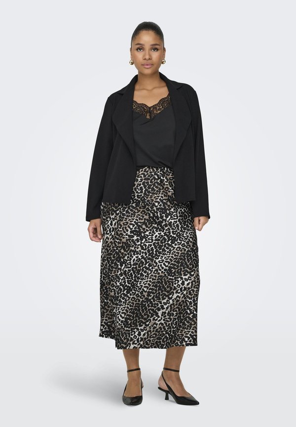 CARDOMINA CALF WVN - A-line skirt3