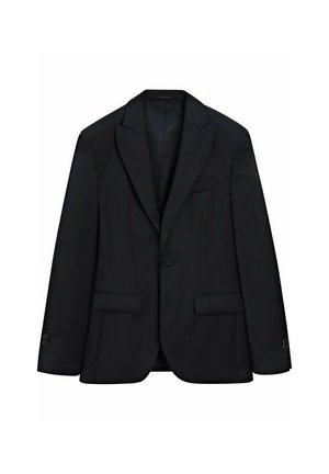 Massimo Dutti PLAIN - Suit jacket - dark blue