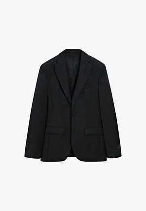 Massimo Dutti PLAIN - Suit jacket - dark blue
