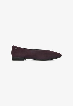 Lasocki, LASOCKI BALLERINAS WOMEN'S BURGUNDY 5907964269427 - Ballerina shoes - burgundy