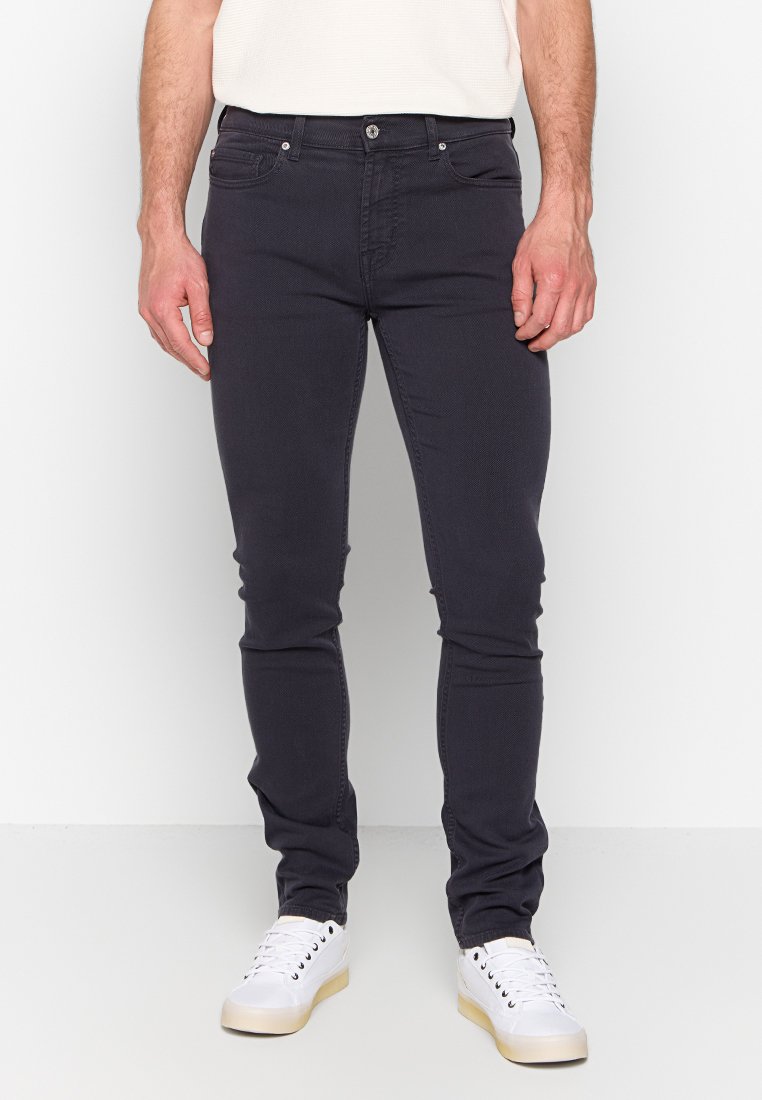 7 For All Mankind Jeans Skinny Fit donkerblauw
