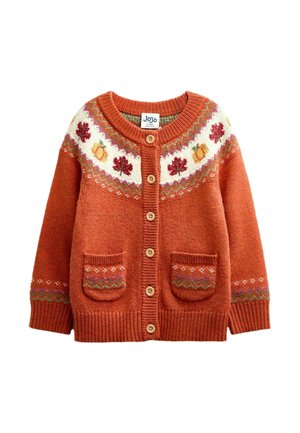 JoJo Maman Bébé, FAIRISLE, pomarańczowy