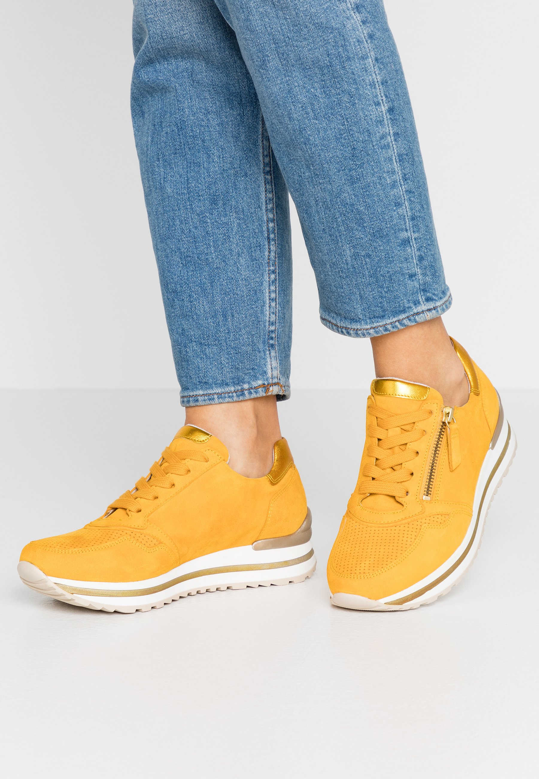 Gabor Comfort Sneakers laag - mango/Geel - Zalando.be