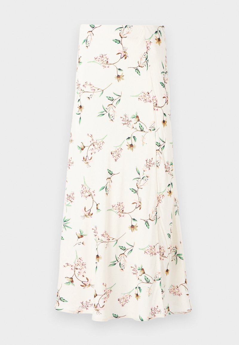 Pieces A-lijn rok crème